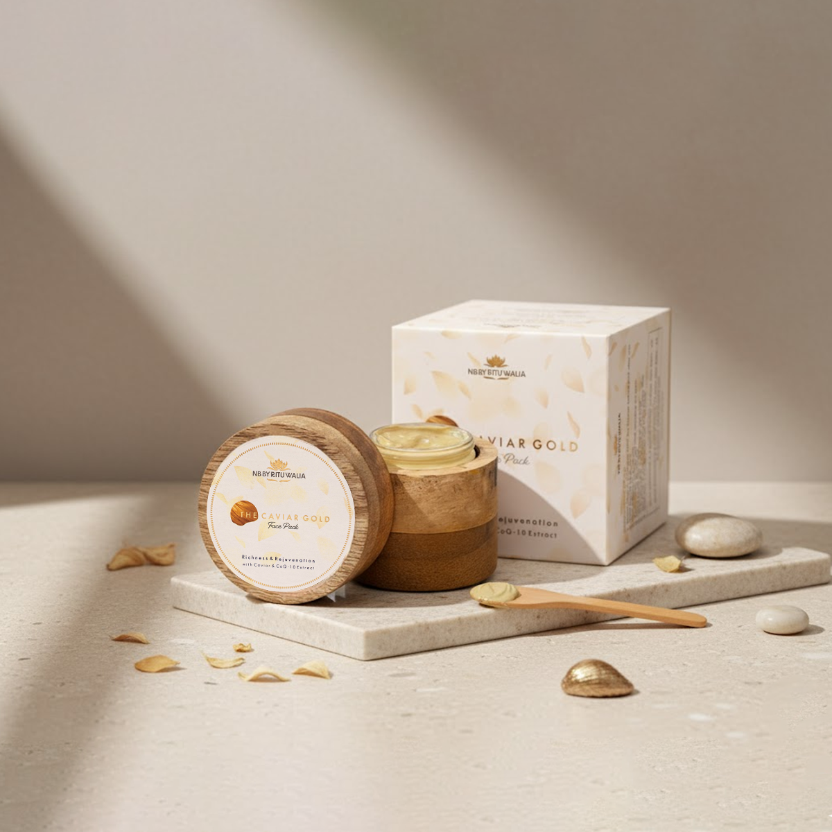 The Caviar Gold Face Pack