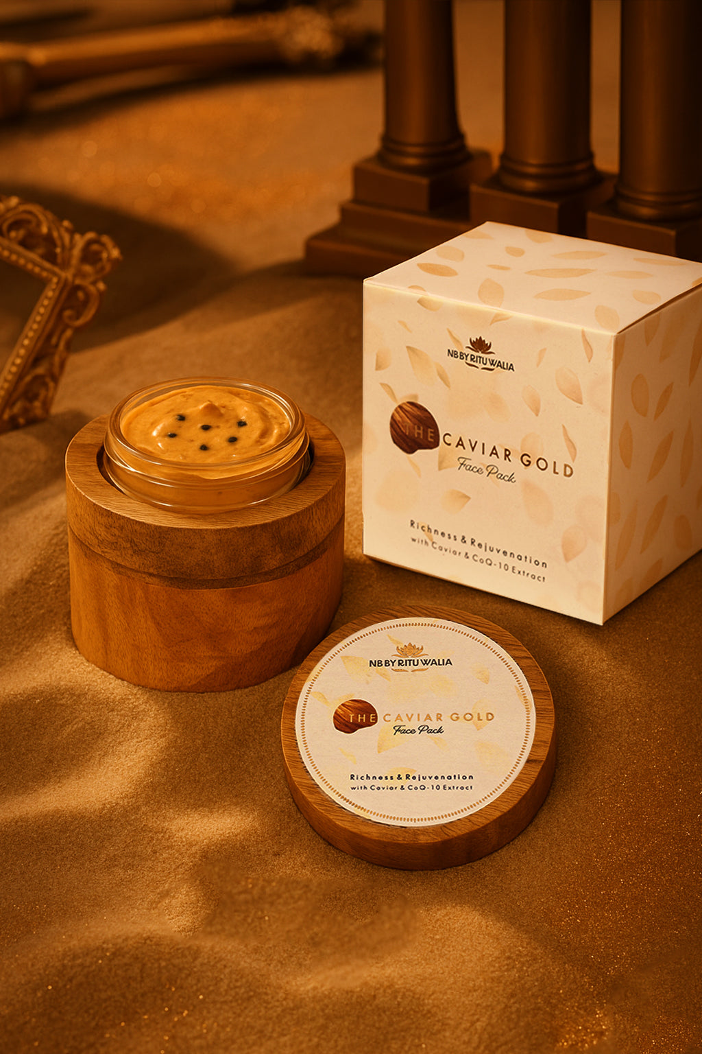 The Caviar Gold Face Pack