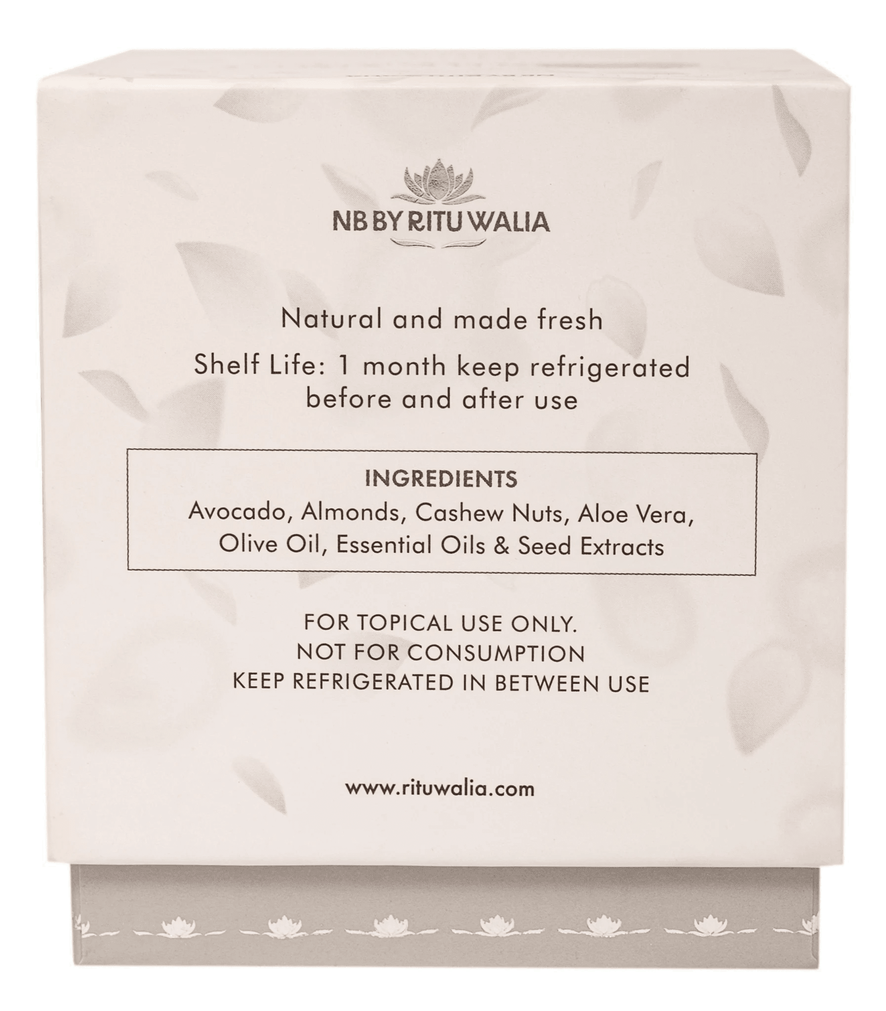 Diamond Brightening Face Pack | Skin Brightener Without Bleach | Bio - Active Cold - Pressed - NB by Ritu Walia