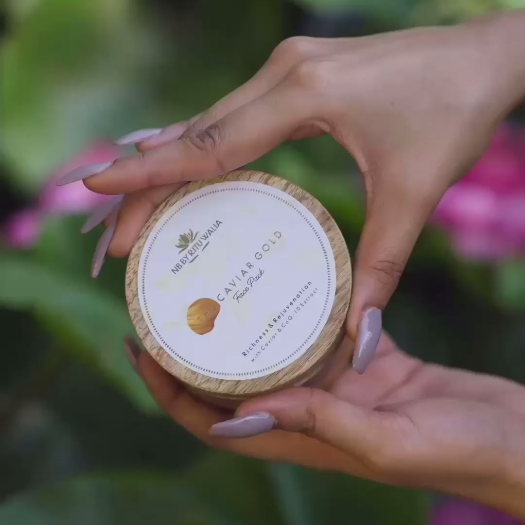 The Caviar Gold Face Pack