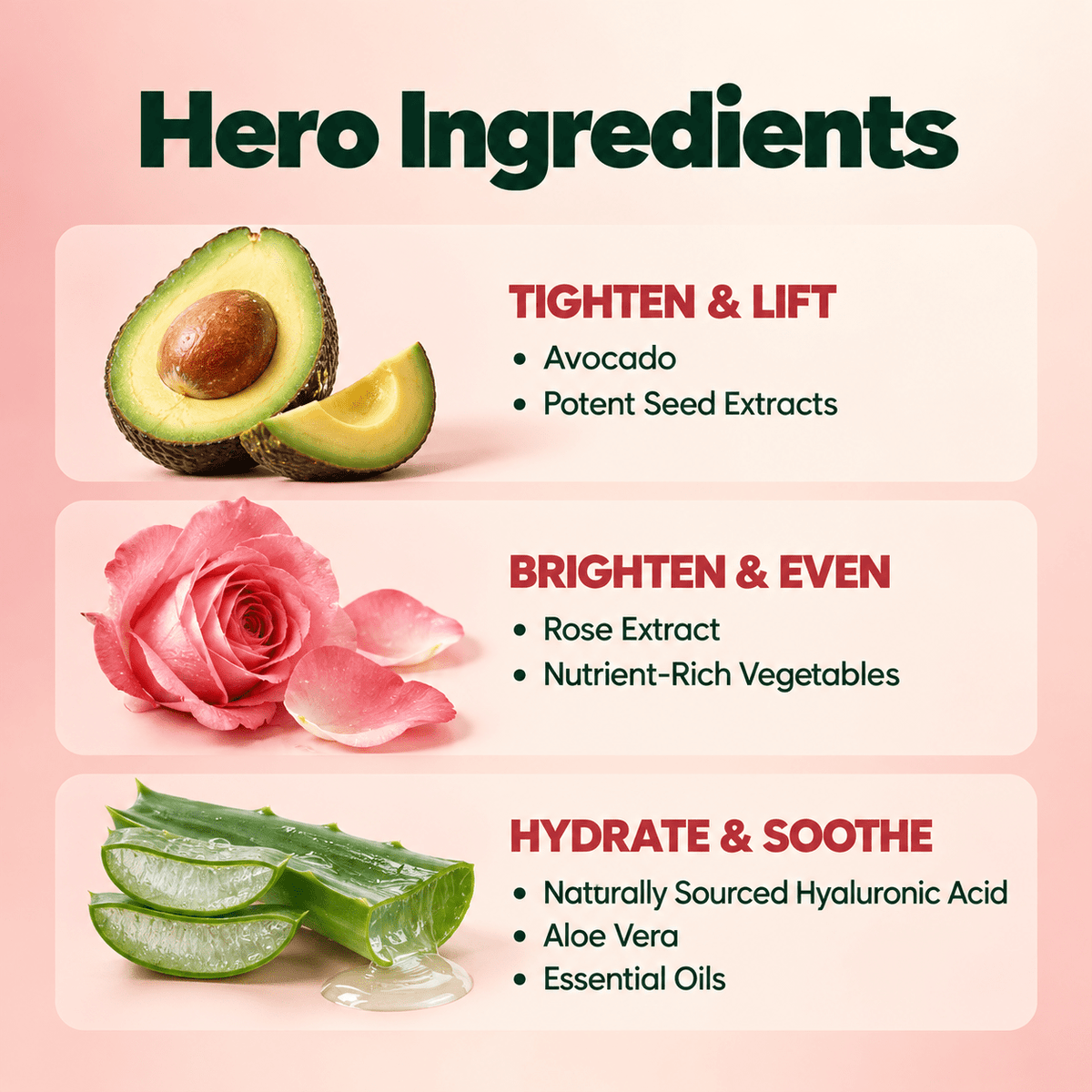 Rose Pink Face Tightener Pack - NB by Ritu Walia