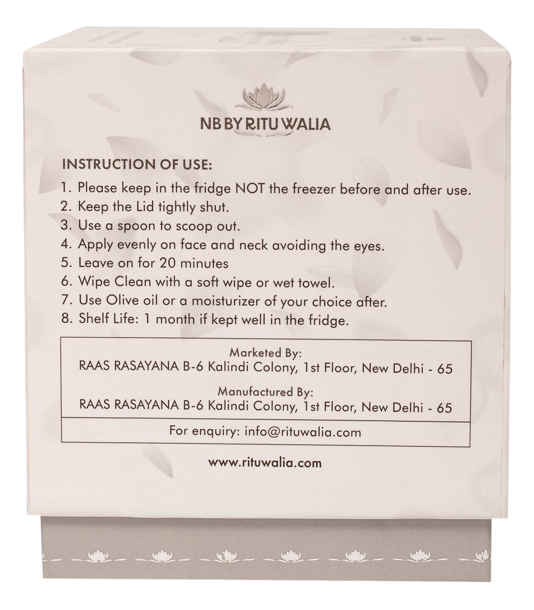 The Diamond Shine Face Brightener - NB by Ritu Walia