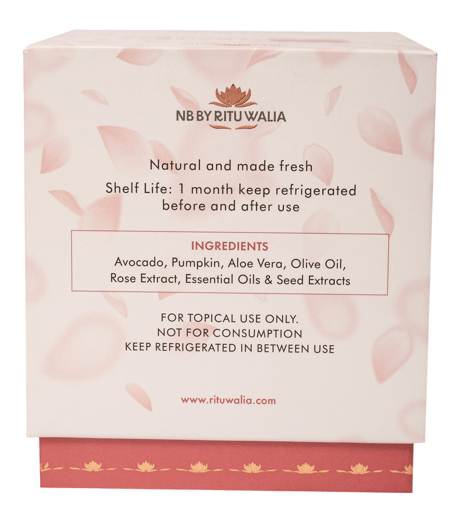 The Rose Pink Face Tightener - NB by Ritu Walia